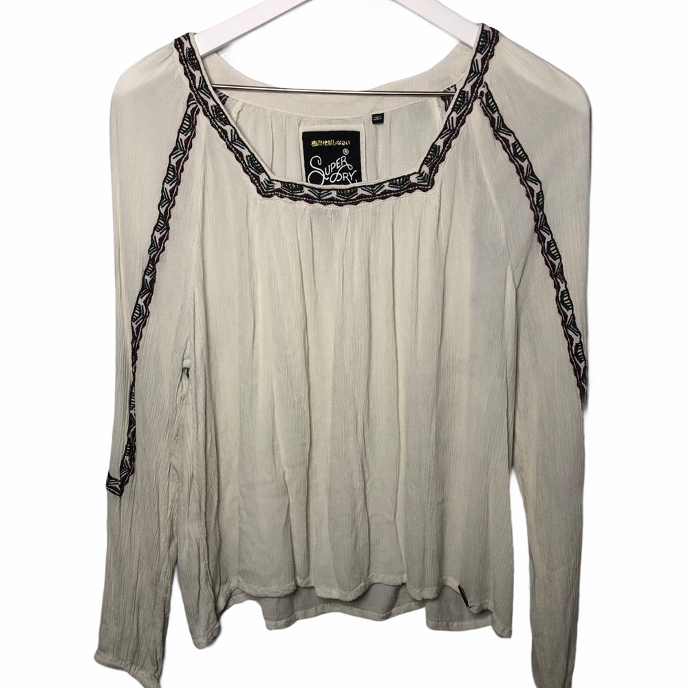 Superdry Festival Embroidered Blouse